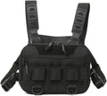 HALLWERK Lauf-Brusttasche in Schwarz, Vorderansicht